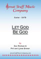 Let God Be God SATB choral sheet music cover